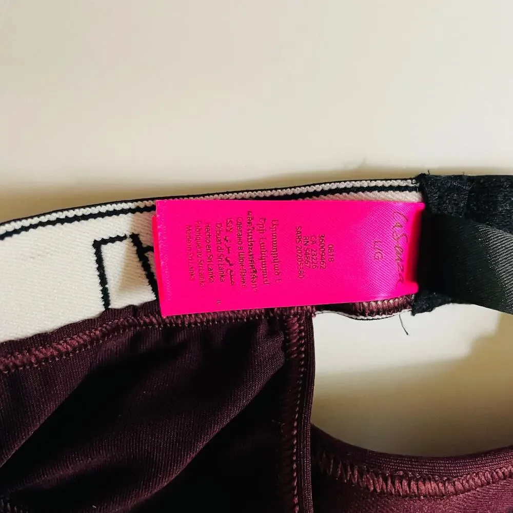 La Senza Mesh Detail work Out Bralette Large